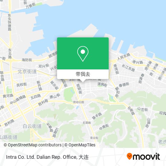 Intra Co. Ltd. Dalian Rep. Office地图