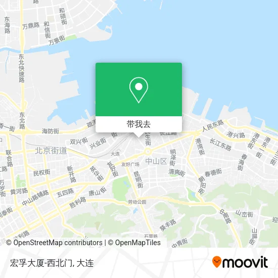 宏孚大厦-西北门地图