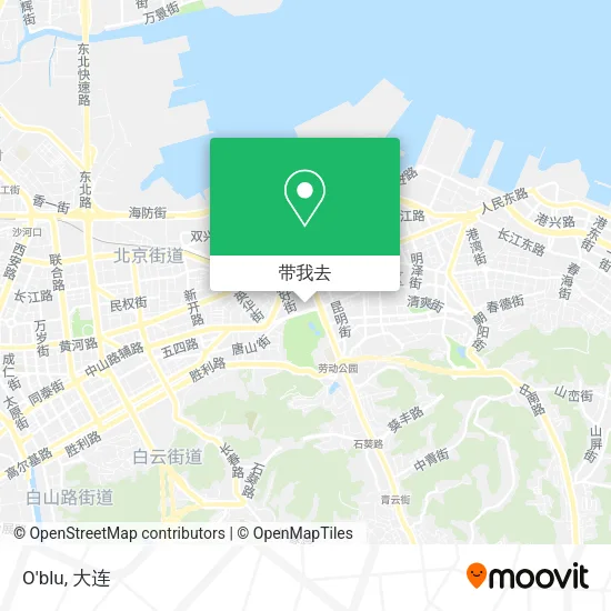 O'blu地图