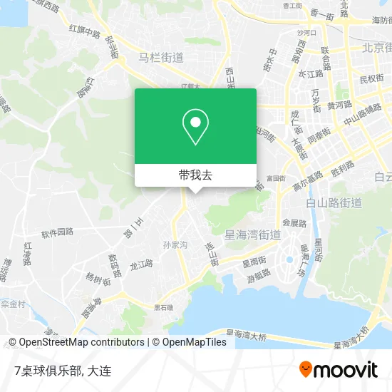 7桌球俱乐部地图