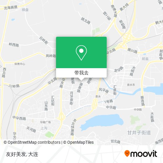 友好美发地图