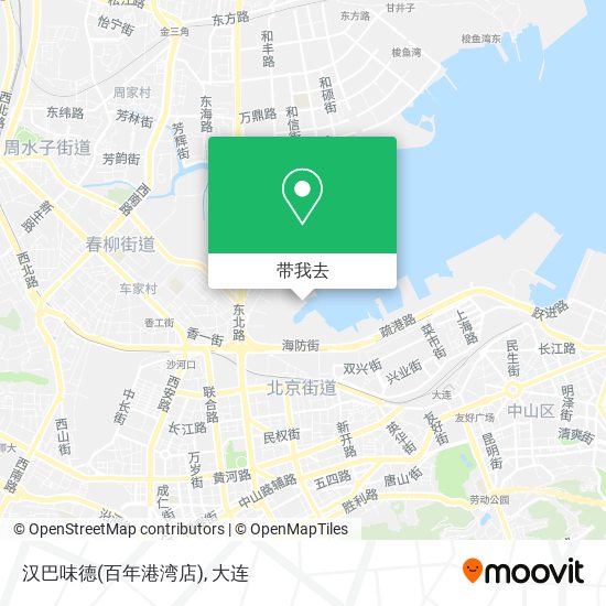 汉巴味德(百年港湾店)地图