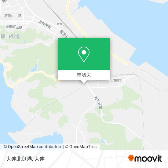大连北良港地图