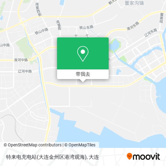 特来电充电站(大连金州区港湾观海)地图