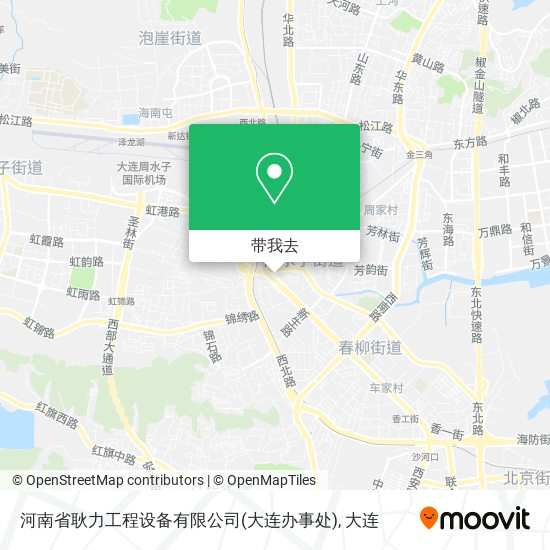 河南省耿力工程设备有限公司(大连办事处)地图