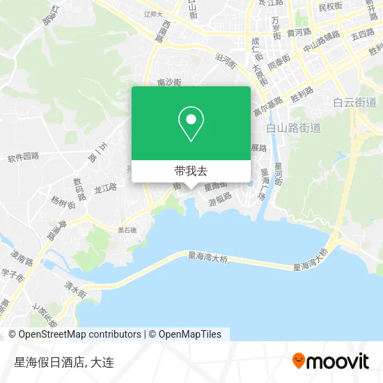 星海假日酒店地图
