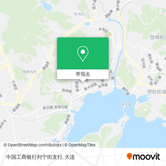 中国工商银行列宁街支行地图