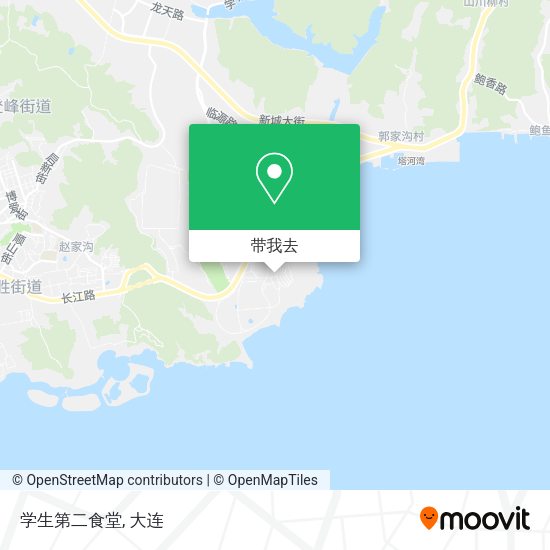 学生第二食堂地图