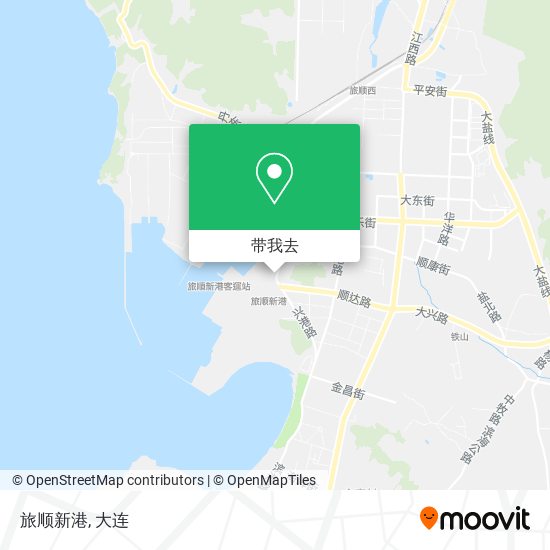 旅顺新港地图