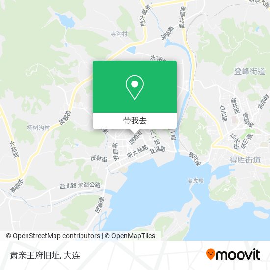 肃亲王府旧址地图