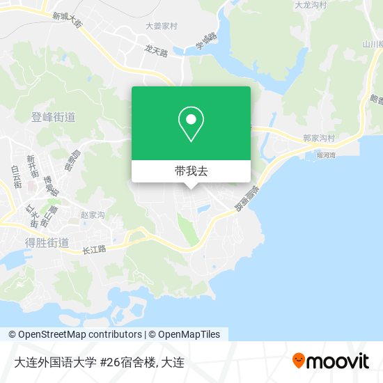 大连外国语大学 #26宿舍楼地图