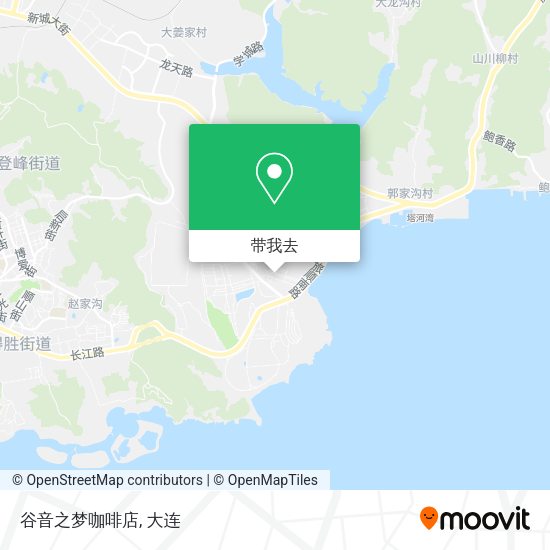 谷音之梦咖啡店地图