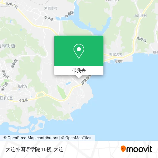 大连外国语学院 10楼地图