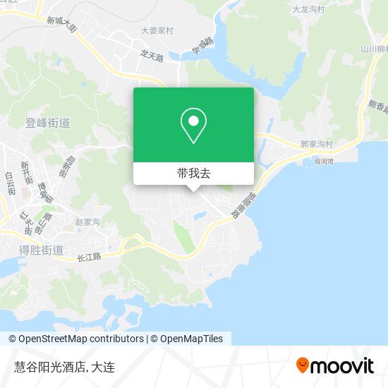 慧谷阳光酒店地图