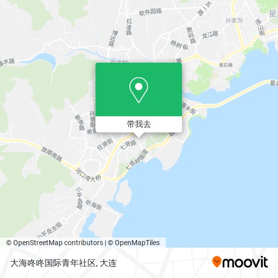 大海咚咚国际青年社区地图