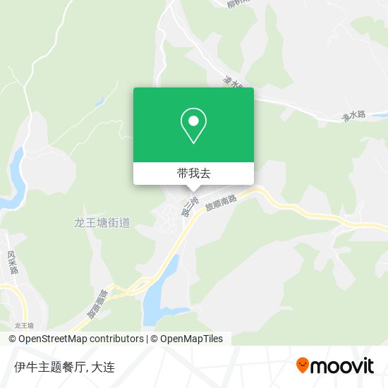 伊牛主题餐厅地图