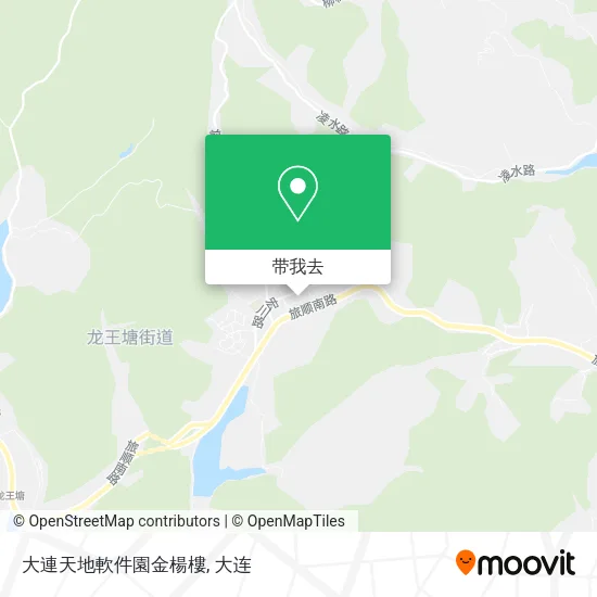 大連天地軟件園金楊樓地图