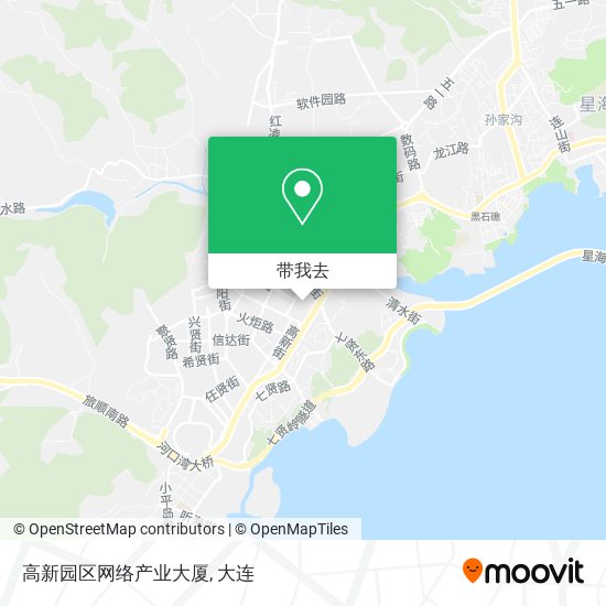 高新园区网络产业大厦地图