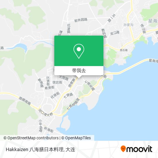 Hakkaizen 八海膳日本料理地图