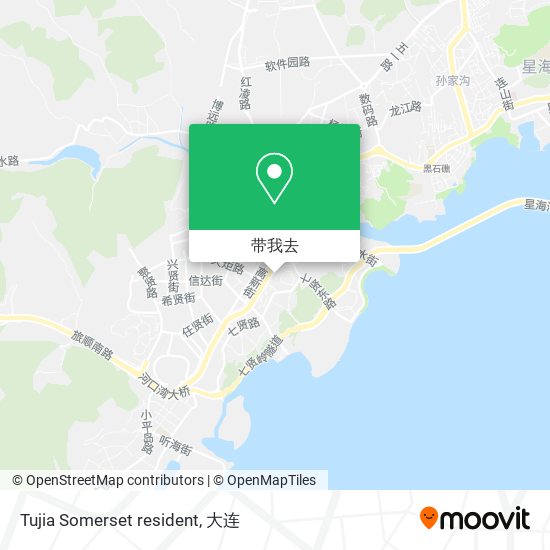 Tujia Somerset resident地图