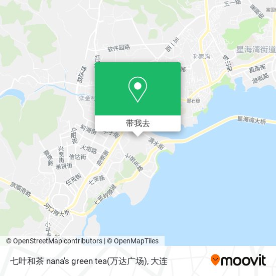 七叶和茶 nana's green tea(万达广场)地图