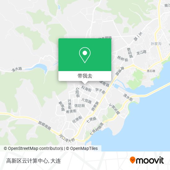 高新区云计算中心地图