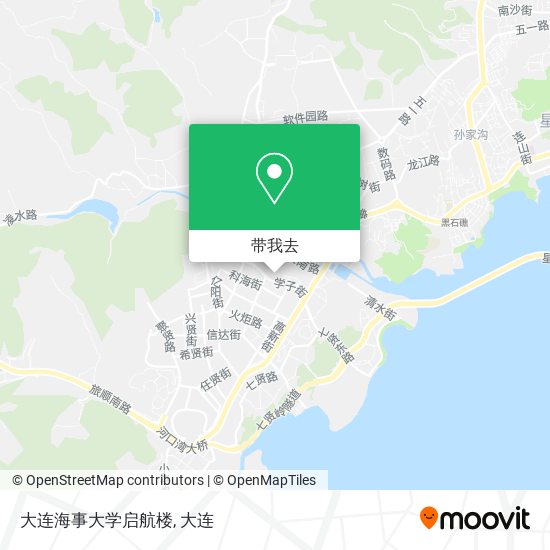 大连海事大学启航楼地图