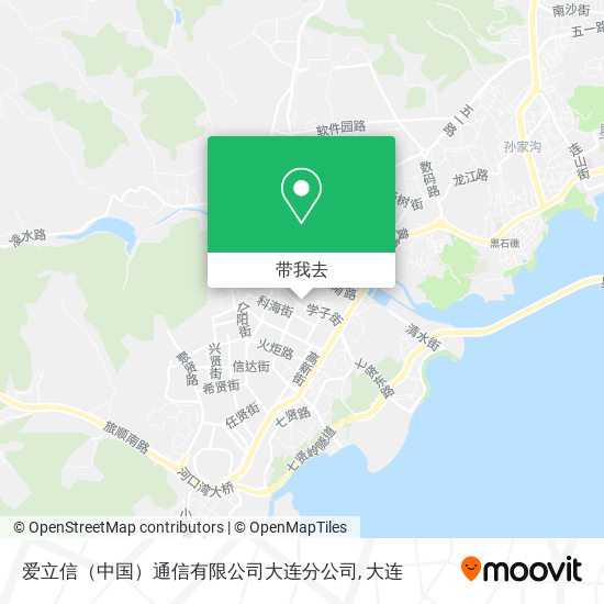 爱立信（中国）通信有限公司大连分公司地图
