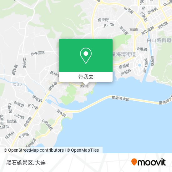 黑石礁景区地图