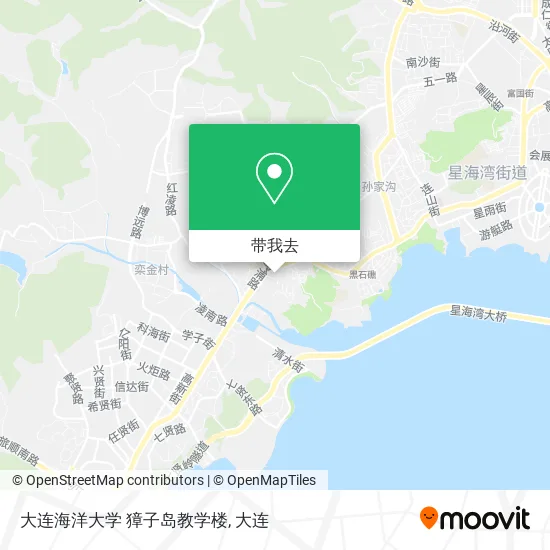 大连海洋大学 獐子岛教学楼地图