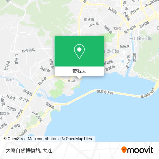 大連自然博物館地图