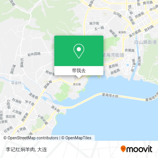 李记红焖羊肉地图