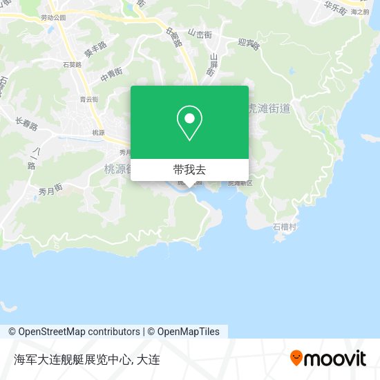 海军大连舰艇展览中心地图