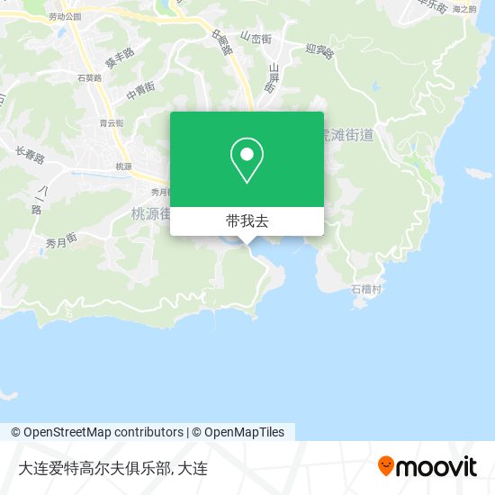大连爱特高尔夫俱乐部地图