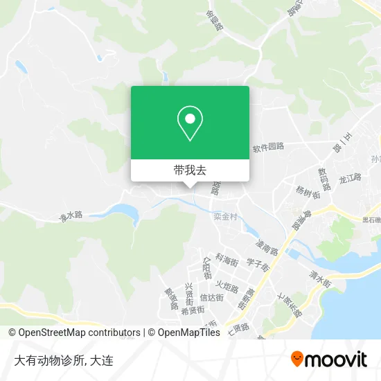 大有动物诊所地图