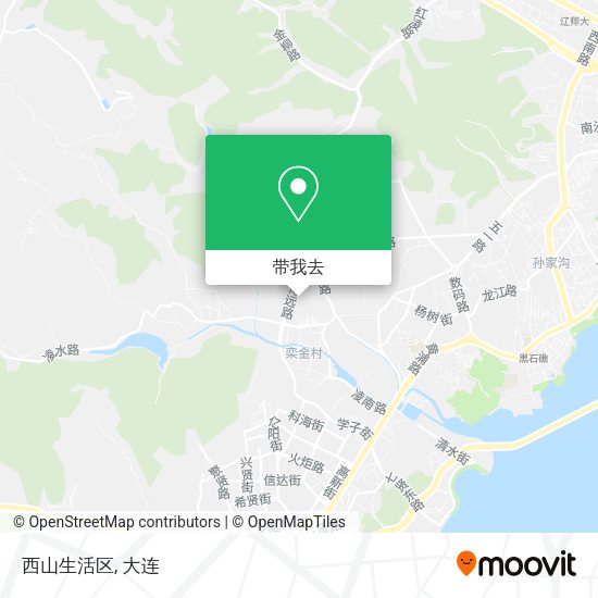 西山生活区地图