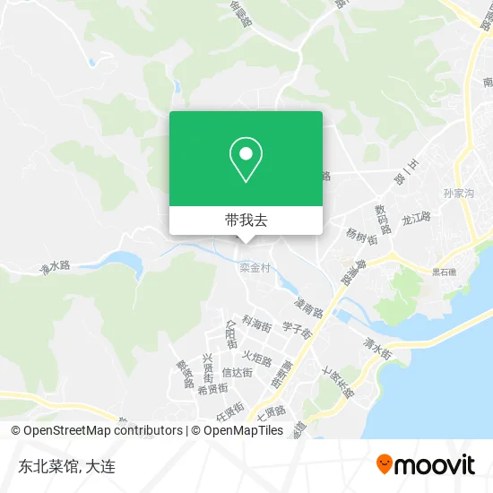 东北菜馆地图