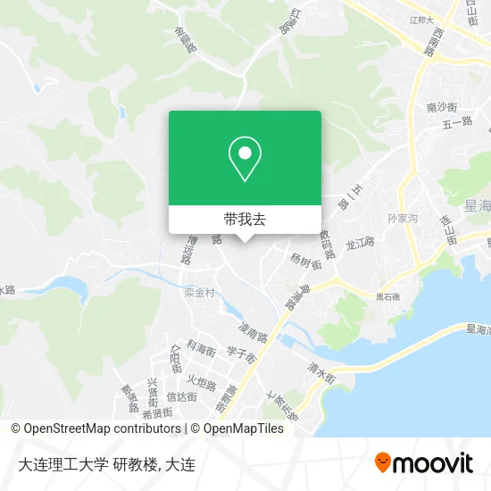 大连理工大学 研教楼地图