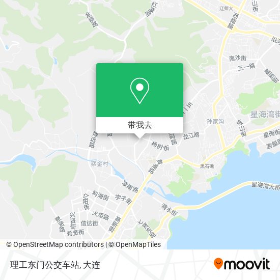 理工东门公交车站地图