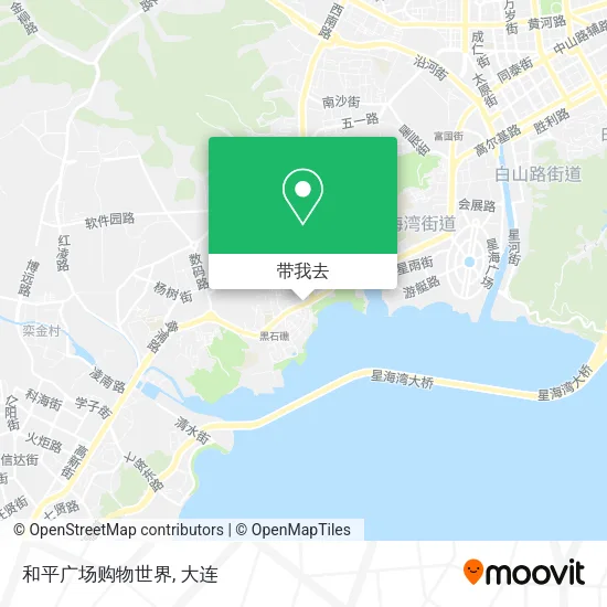 和平广场购物世界地图