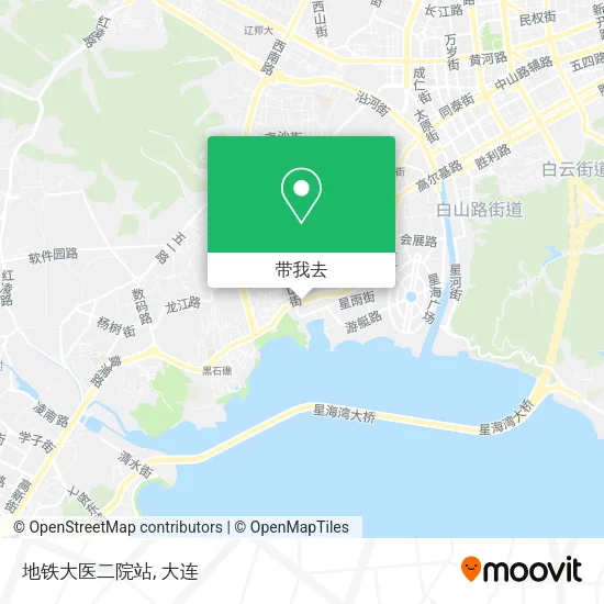 地铁大医二院站地图