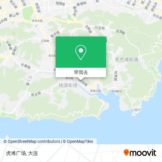 虎滩广场地图