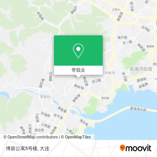 博留公寓5号楼地图