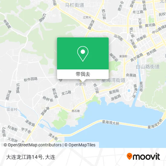 大连龙江路14号地图