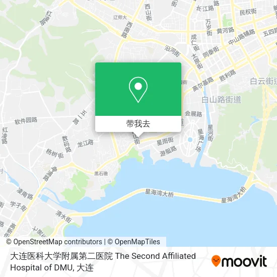 大连医科大学附属第二医院 The Second Affiliated Hospital of DMU地图