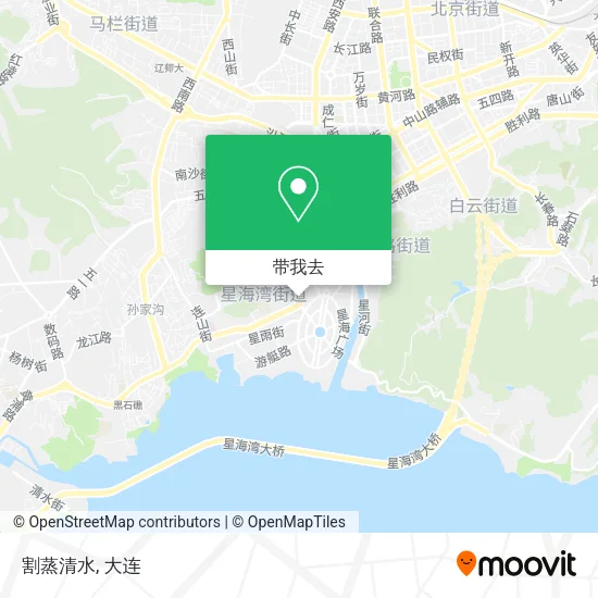 割蒸清水地图