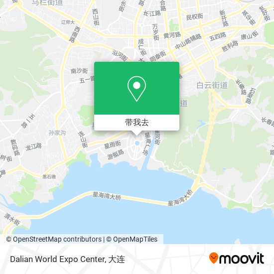 Dalian World Expo Center地图