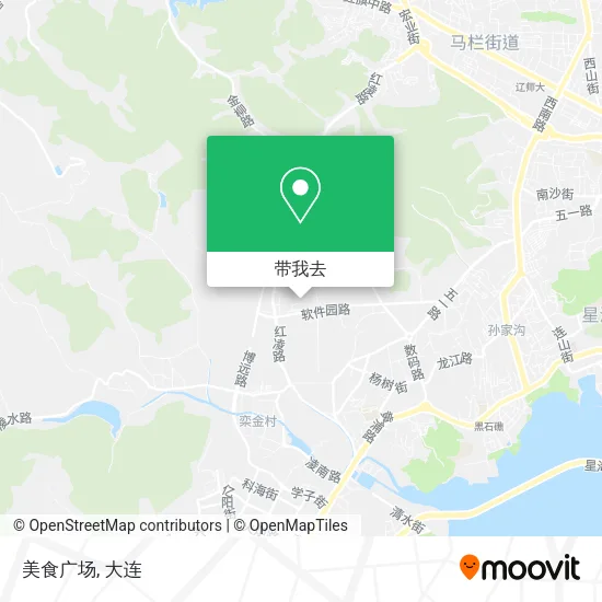 美食广场地图