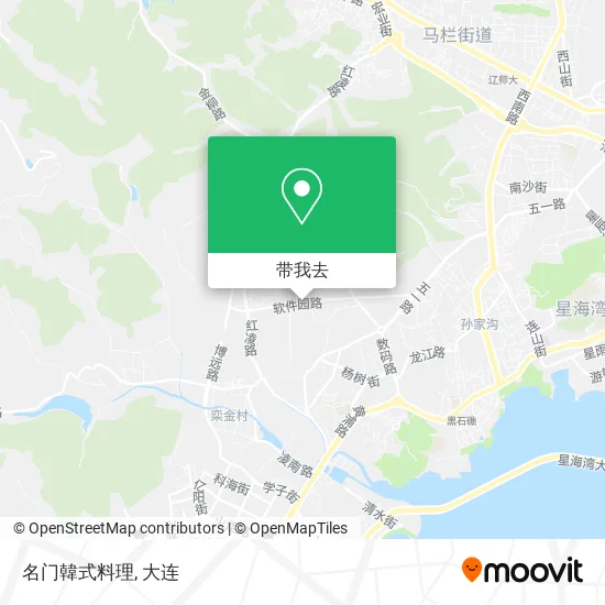 名门韓式料理地图