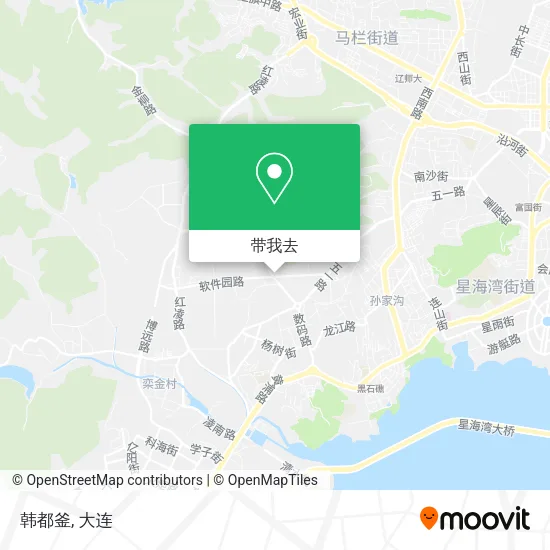 韩都釜地图
